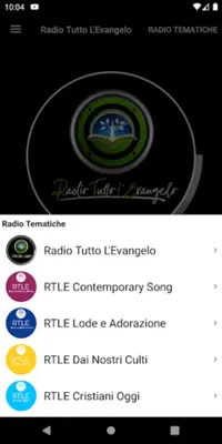 Radio Tutto L’Evangelo android App screenshot 0